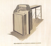 Original drawings sliced bread machine